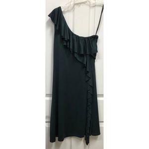 Marc New York, dark green, off shoulder Sz 6 dress
